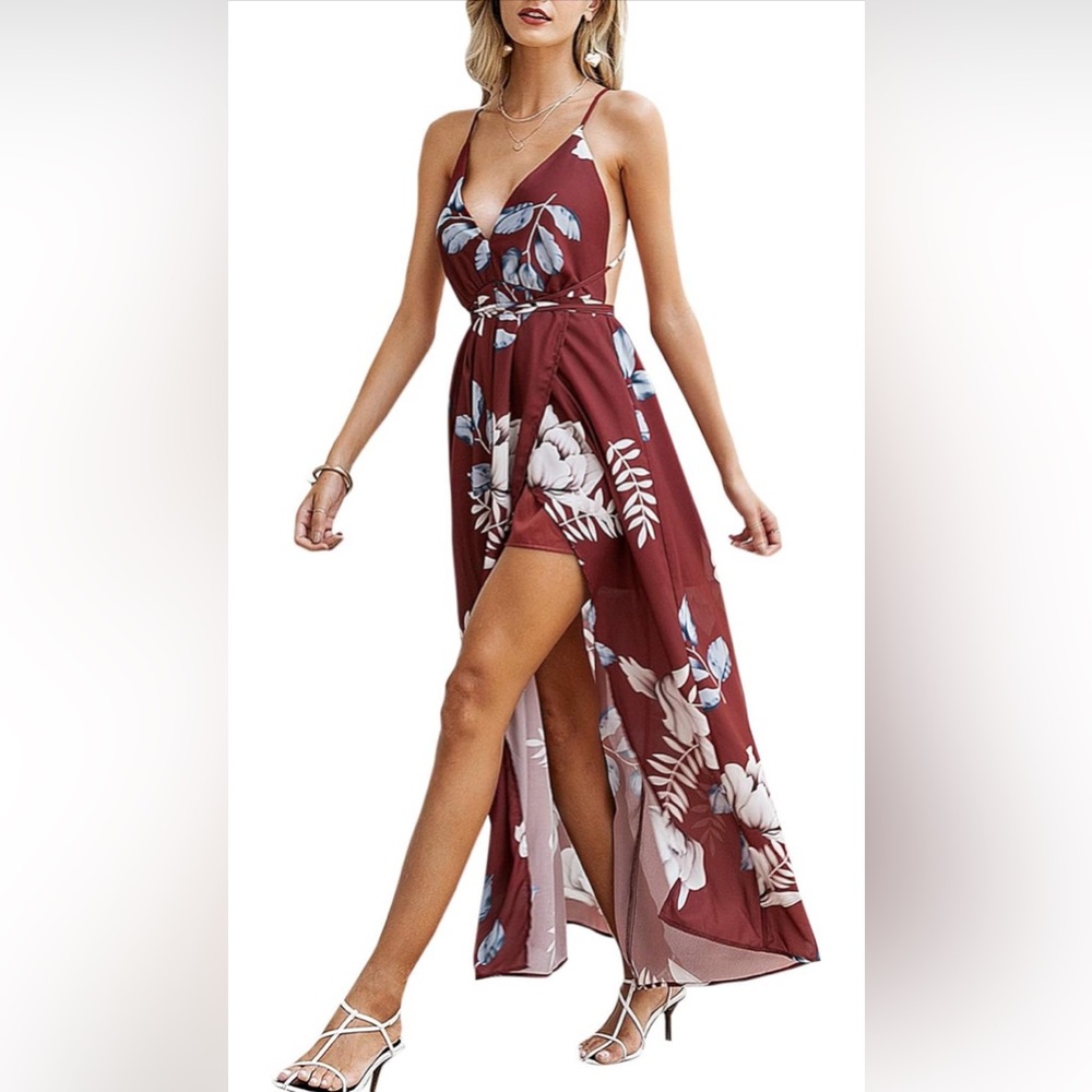 Women's Split Maxi Dress